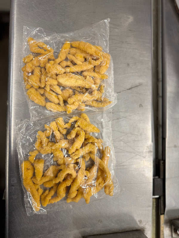 Clam Strips (Breaded), Frozen, NW, 6 lb, 24 x 4 oz