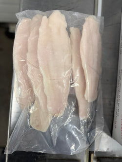 Basa, 8-10 oz, Filets, Congelés, NW, 30 lb, 6 x 5 lb