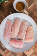 Basa, 8-10 oz, Fillets, Frozen, NW, 30 lb, 6 x 5 lb