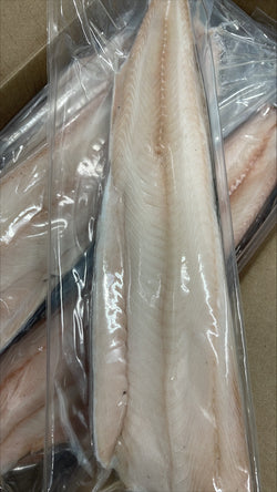 Cod (Black) Fillets Skin On, PBO, IVP, Frozen,NW, 1x10 lb