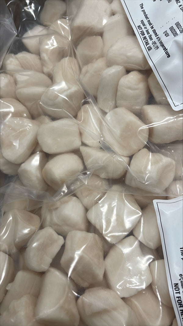 Sea Scallops, 20-30, Frozen, Peru, NW, 30 lb, 6x5lb