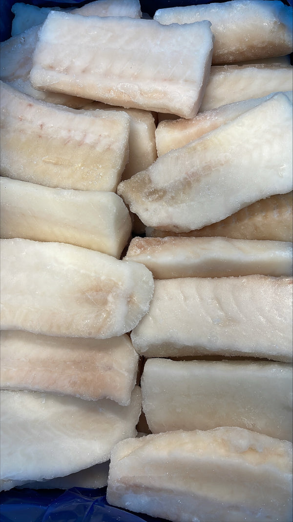 Haddock, 5 oz, Loins, Skinless, Boneless, Frozen, NW, 10 lb