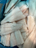 Haddock,4oz, Tails, Skinless, Boneless, Frozen, IQF, ZFA, NW,10lb