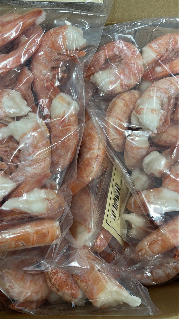 Shrimp (Red),8-12, EZP, Frozen, Argentina, NW, 20 lb, 10 x 2 lb