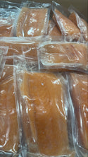 Salmon (Atlantic), 8 oz, Portions, Skinless, Boneless, Frozen, IVP, Norway, Sperrfish, NW, 10 lb