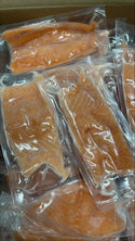 Salmon(Atlantic),6oz, Portions, Skinless, Boneless, Frozen, IVP, Ocean Harvest, Norway, NW,10 lb