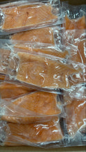 Salmon(Atlantic),6oz, Portions, Skinless, Boneless, Frozen, IVP, Ocean Harvest, Norway, NW,10 lb