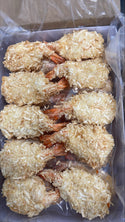 Crevettes, (blanches), 13-15, Coconut Brd Bfly, congelées, NW, 10 lb, 5 x 2 lb