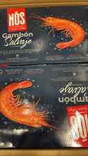 Shrimp (Red), L1 HOSO, Frozen, Block, Argentina, NW, 12kg, 6 x 2kg