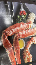 Crab (King), Red, 9-12, Frozen, IQF, Norway, NW, 10lb, 1x10lbs