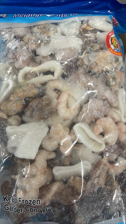 Seafood Medley(Wild), Frozen, China, NW 21.16lb, 9.6kg, 12x800g