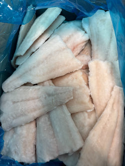 Haddock,4oz, Tails, Skinless, Boneless, Frozen, IQF,NW,10lb