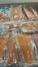 Salmon (Atlantic), 8 oz, Portions, Skinless, Boneless, Frozen, IVP, Norway, Sperrfish, NW, 10 lb