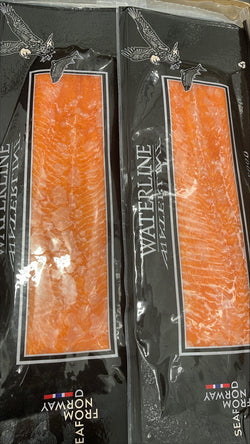 Salmon (Atlantic), Smoked, Steelhead, Thick cut, Frozen, IVP, Norway, NW,10kg, 1000g