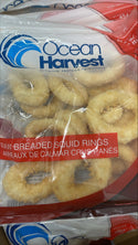 Squid, (Gigas), Rings, Breaded, Frozen, NW, 20 lb, 20 x 1 lb