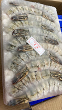 Shrimp (Black Tiger), 4-6, HLSO, Frozen, Vietnam, NW, 24lb, 6 x 4lb